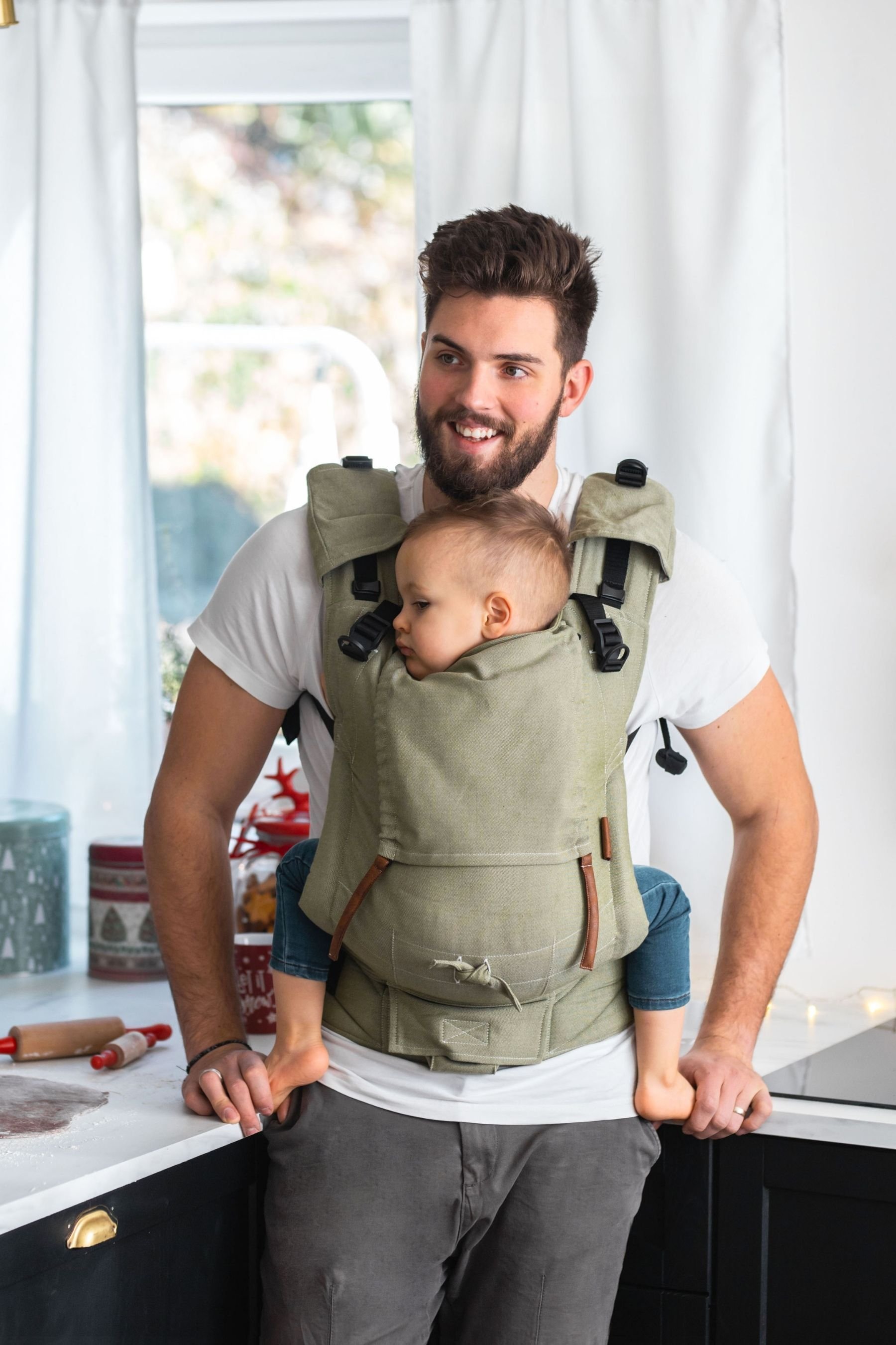 Ergonomické nosítko BeLenka 4ever Neo zelené
