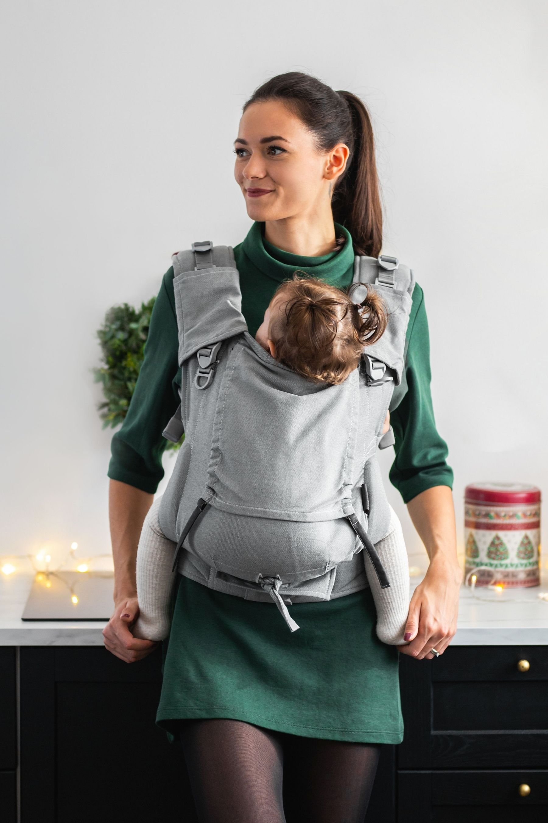 Ergonomické nosítko BeLenka 4ever Neo šedé