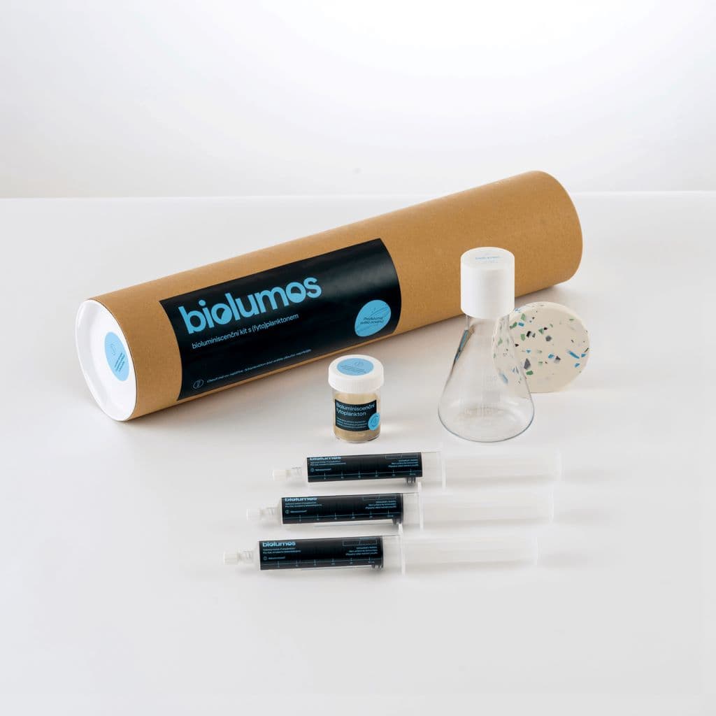 Bioluminiscenční kit s fytoplanktonem