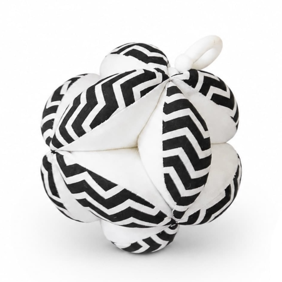 Montessori úchopový míček - chevron