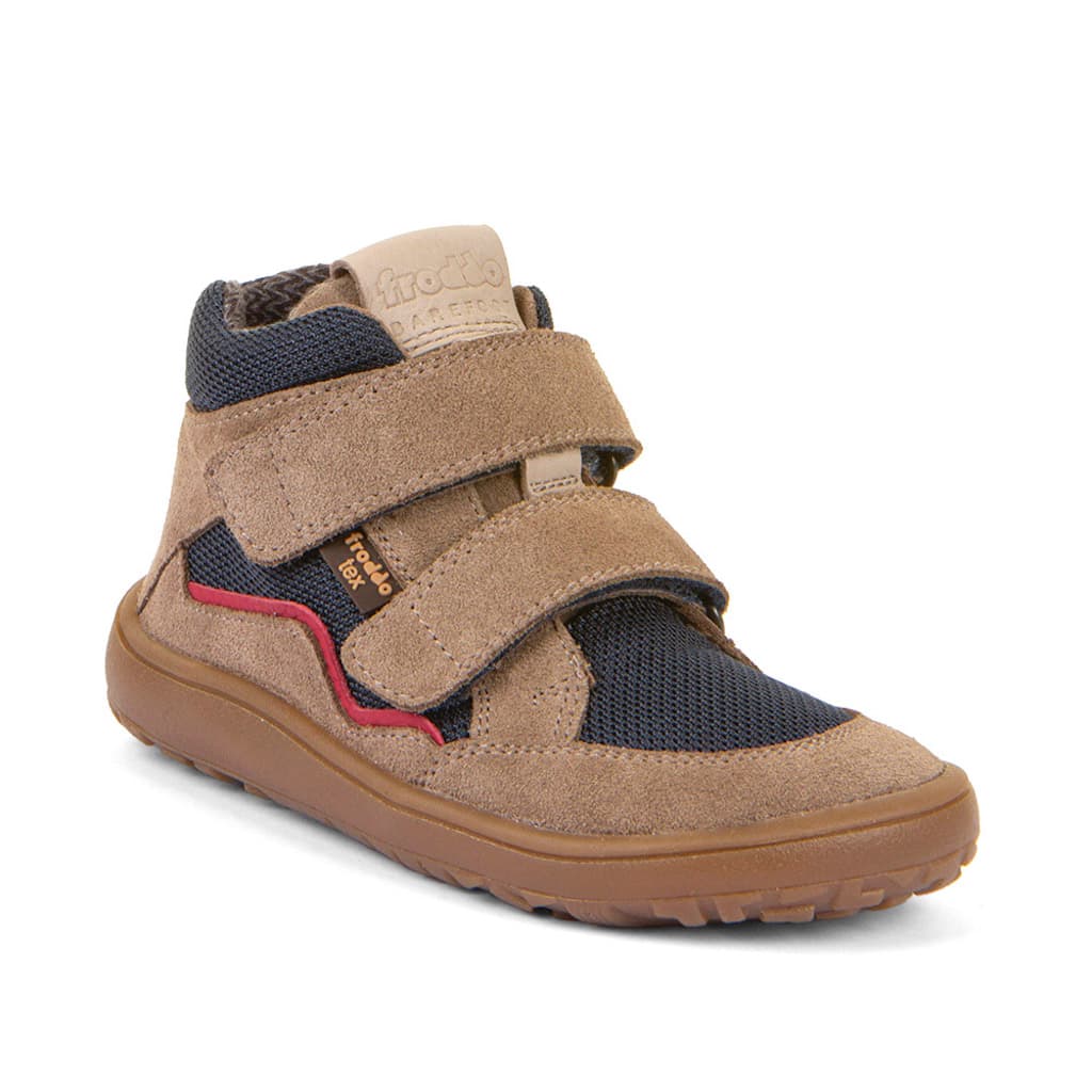 Dětské barefoot boty FRODDO TEX AUTUMN Beige